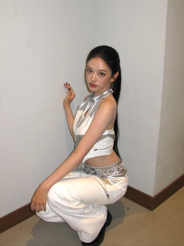 Eugene showed off her unrivaled fashion sense.