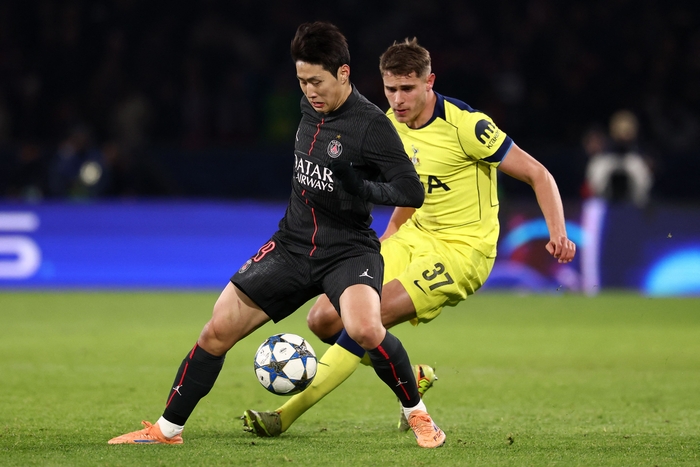 <b>이강인</b> 발끝에서 전환점…<b>PSG</b>, <b>토트넘</b>에 5골 폭발하며 2위 도약