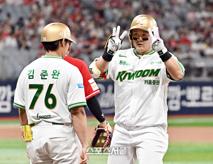 찾았다, 역전 영웅! ‘1:1→<b>4</b>:5→5:<b>6</b>→<b>6</b>:<b>6</b>→7:<b>6</b>’ 키움, NC에 1점 차 <b>승리</b>...
