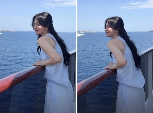“얼굴이 얼마나 작은 거야”…송혜교, 바다 위 또 소멸 직전 비주얼 ‘...