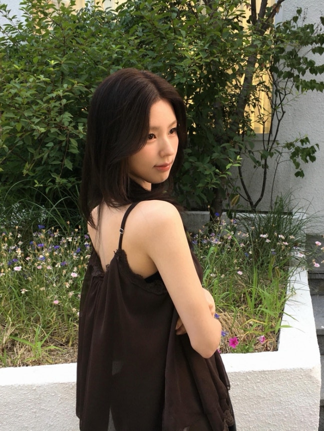 특유의 여신 아우라로 감탄을 자아낸 미연