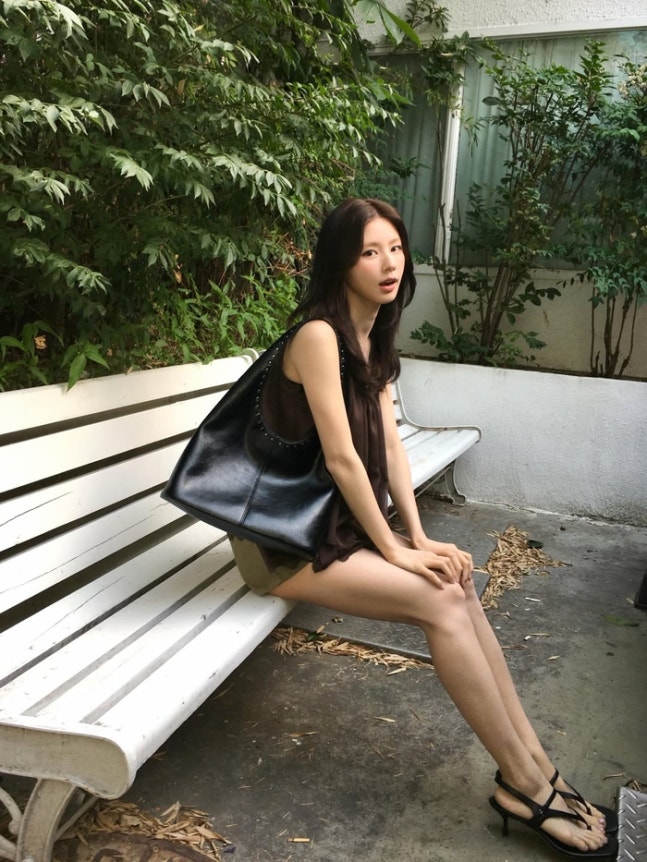 특유의 여신 아우라로 감탄을 자아낸 미연