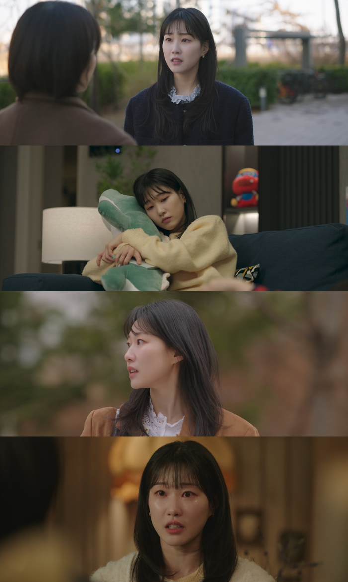 ‘<b>아파트</b>’ 하윤경, 눈물버튼 ‘딸깍’