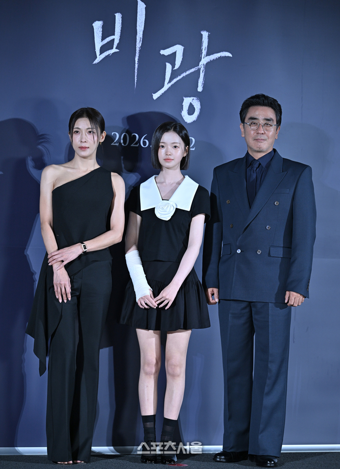 ‘<b>비광</b>’ <b>류승룡</b> “<b>하지원</b>과 부부 호흡 미안해” [SS현장]