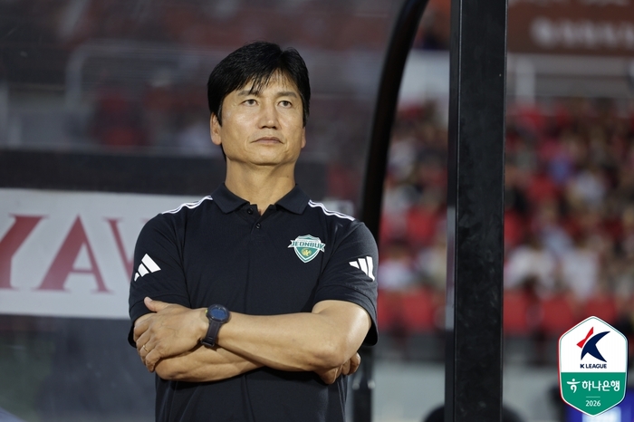 전북 정정용 “어려움 타개할 타이밍, 지금이 마지막” 필승 의지…<b>인천</b>...