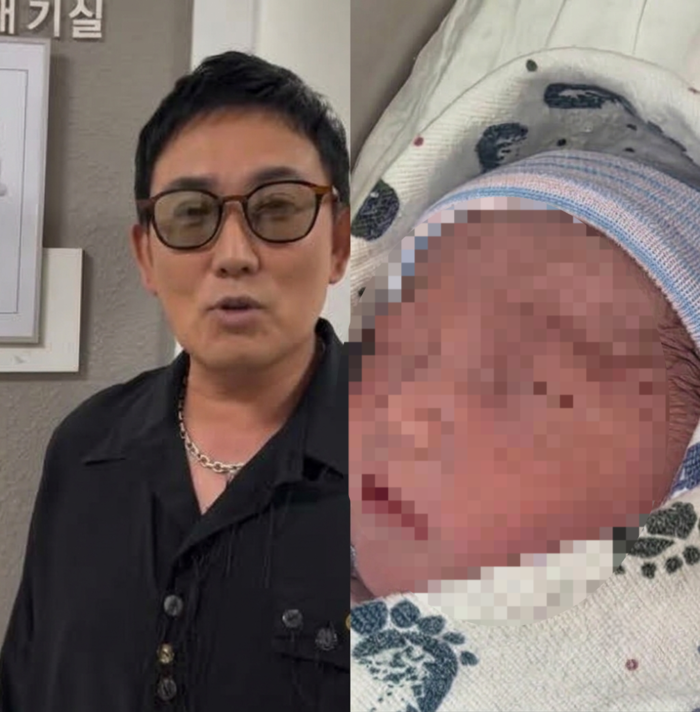 “눈을 떠 바라보아요~”…<b>이승철</b>, 세상 첫 구경하는 <b>손주</b> 자랑
