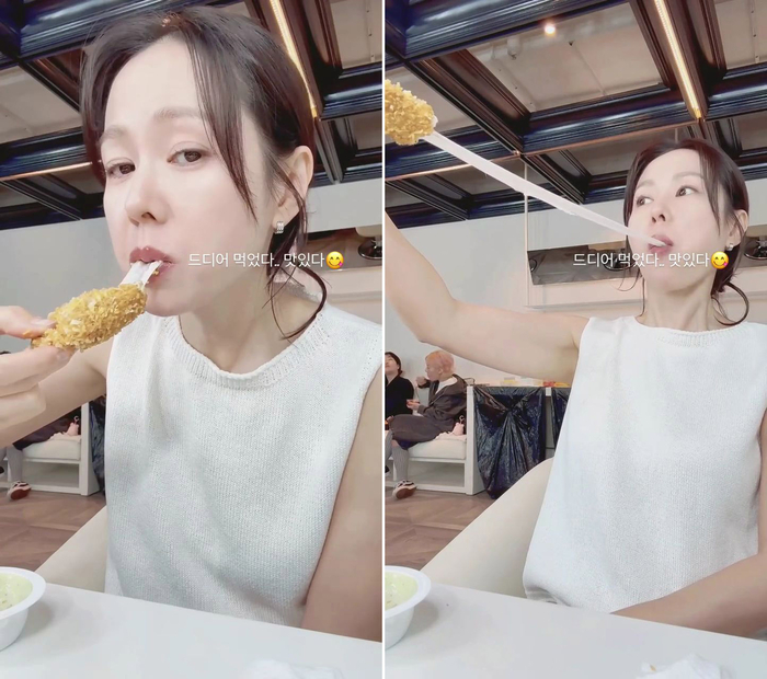 “여성도 <b>쩝쩝</b>거리네”…<b>손예진</b> <b>먹방</b>, 日 커뮤니티서 한국 식사 예절 논...