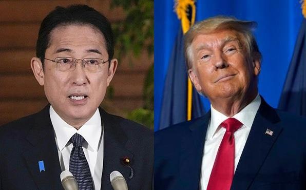 <b>기시다</b>, <b>트럼프</b> 접촉 시도…"공화당 경선 승리 가능성 높아"