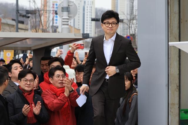 <b>한동훈</b>, <b>김포</b> 찾아 "봄 오면 김포는 서울이 될 수 있을 것"