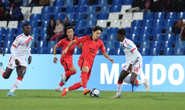 'U-23 <b>올림픽 대표팀</b>' <b>배준호</b>, 소속팀 부름에 조기 복귀