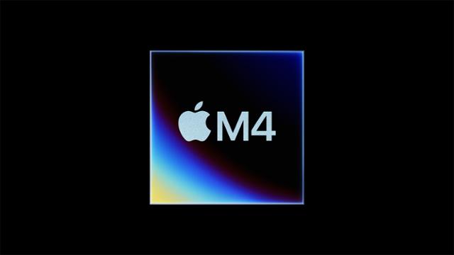 애플이 7일 공개한 인공지능용 칩 M4. 애플은 이날 공개한 아이패드 프로에 이 칩을 처음으로 탑재했다. 애플 제공