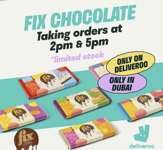 두바이의 디저트 제조 회사 '픽스 디저트 쇼콜라티에'(Fix Dessert Chocolatier)가 만드는 초콜릿. 픽스 디저트 쇼콜라티에 인스타그램 캡처