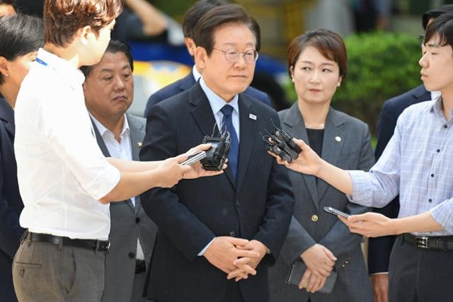 [속보] 검찰, '위증교사 혐의' <b>이재명</b>에 징역 3년 구형