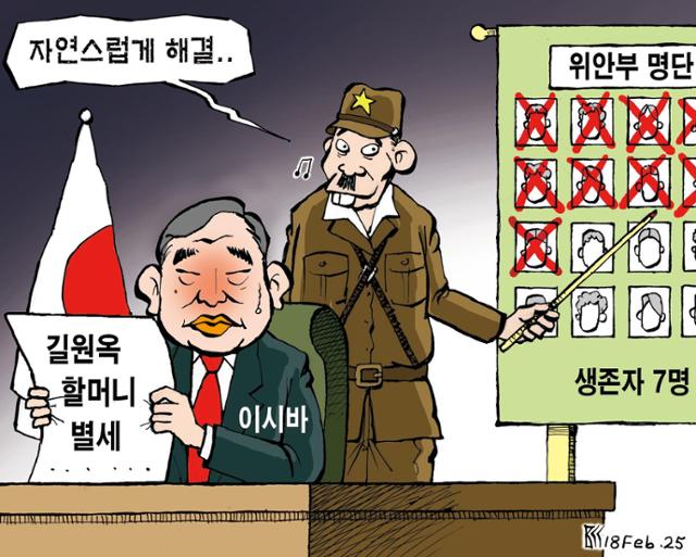 2월18일자 만평