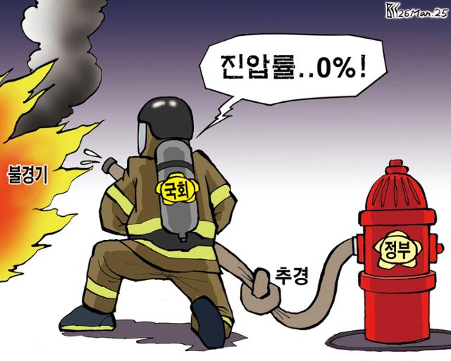 3월26일자 만평