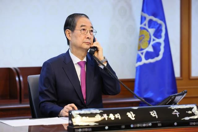트럼프 통화로 상호관세 협상 물꼬 튼 한덕수... 방위비 압박은 과제로