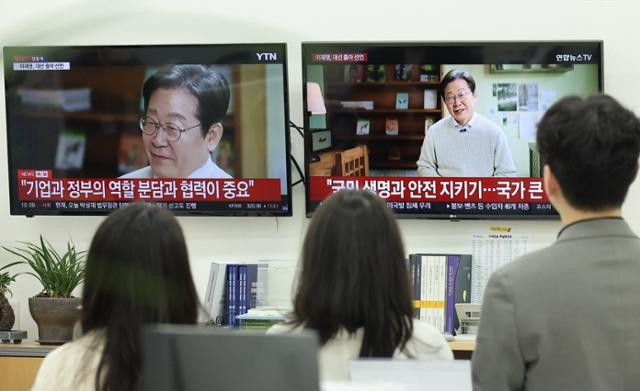 이재명 '따뜻한 봄날' 감성 출사표… 한동훈은 서태지 외치며 "시대교체"