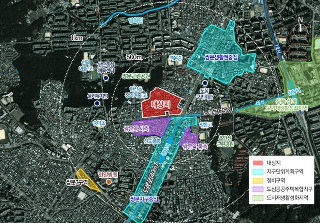 둘리·덕선이 살던 쌍문동 일대 '100번째' 신통기획...1900세대 아파트 단지로