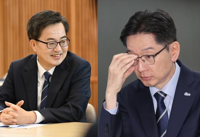 '2017년 이재명' 노리는 김동연과 김경수... "기대 못 미치면 정치 생명 치명타"