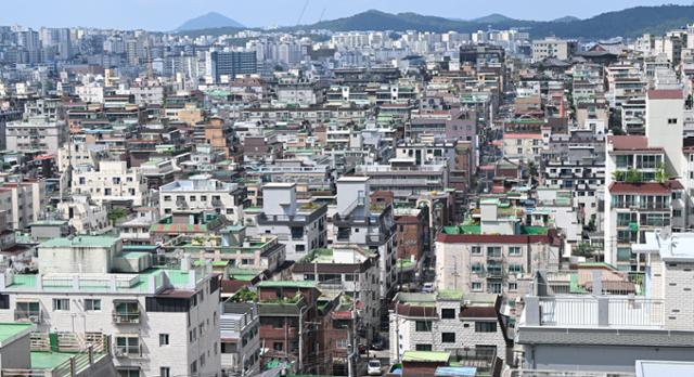 빌라가 몰려 있는 서울 강서구 화곡동 빌라촌. 배우한 기자