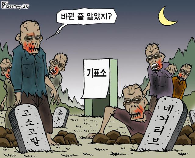 5월26일자 만평