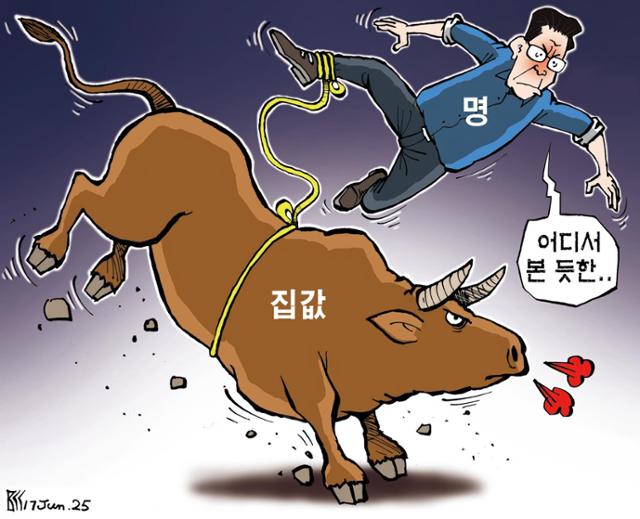 6월17일자 만평