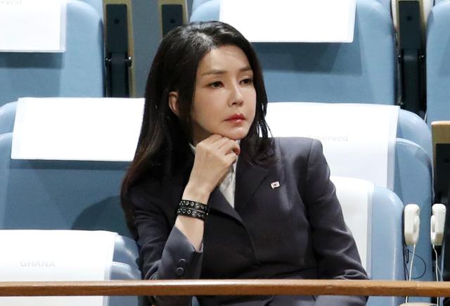 윤석열 전 대통령 부인 김건희 여사. 뉴시스