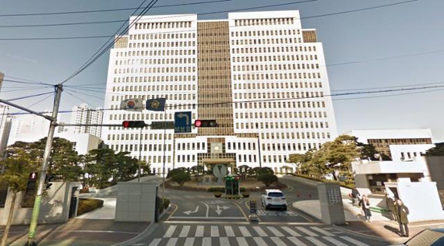 부산지방법원 전경. 구글스트리트 뷰 캡처