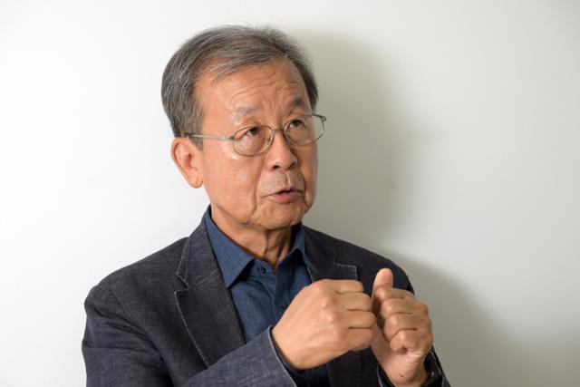 원혜영 웰다잉문화운동 대표가 서울 중구 사무실에서 본보와 인터뷰하고 있다. 강예진 기자