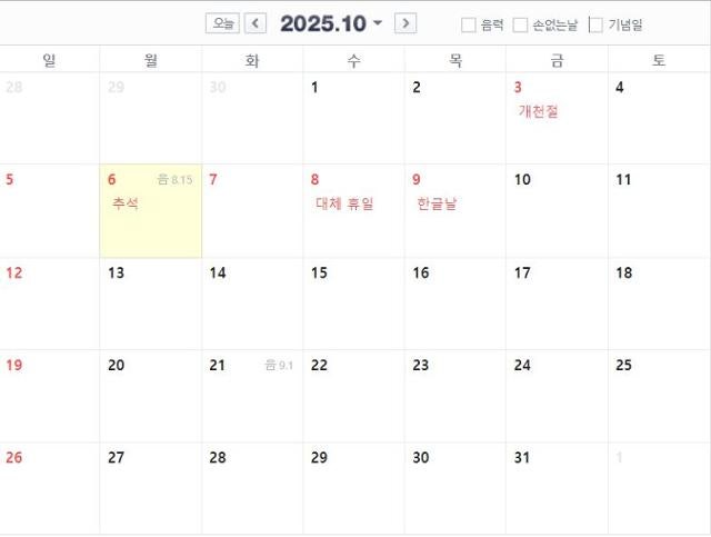 [사설] 내수 진작 역행하는 임시공휴일 지정 자제를