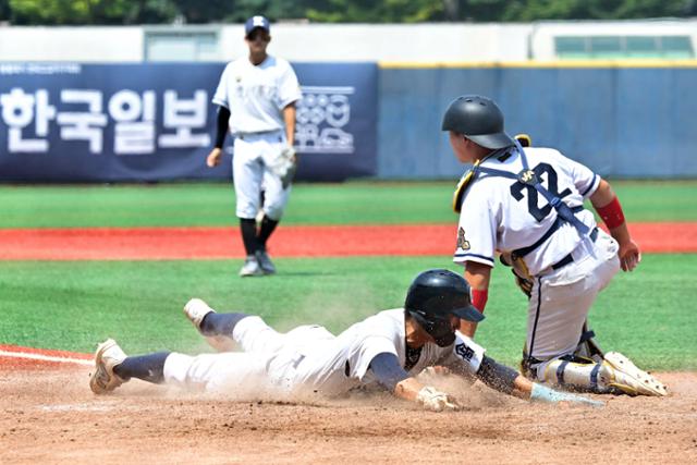 [봉황대기]'다크호스' 장충고, 광남고BC 제압하고 32강 진출