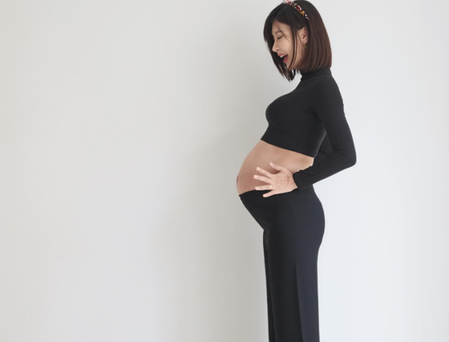 <b>성현주</b>, <b>둘째 임신</b> 발표 "어느덧 9개월 차"