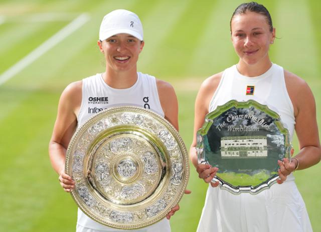 윔블던 '챔피언' 시비옹테크·'준우승자' 아니시모바, 코리아오픈 출격