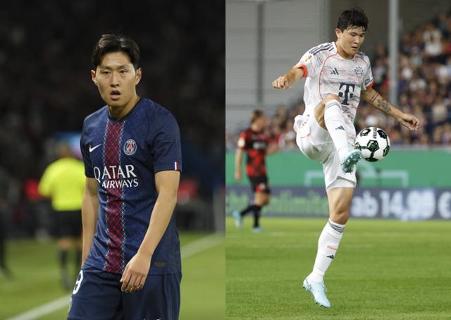 UCL서 2시즌 연속 '코리안 더비'... 이강인 PSG – 김민재 뮌헨 격돌