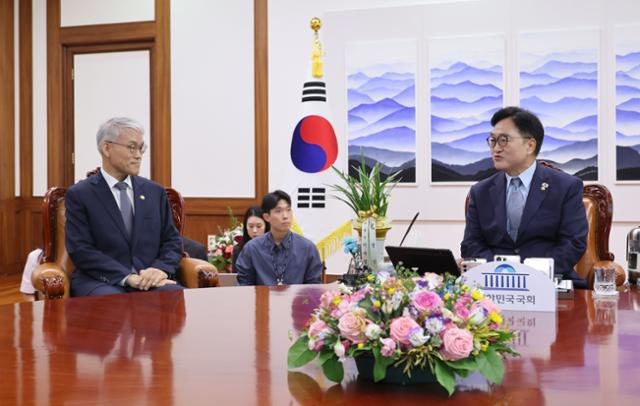 우원식 "사법 불신 결자해지" 천대엽 "사법개혁 논의 참여 보장을"