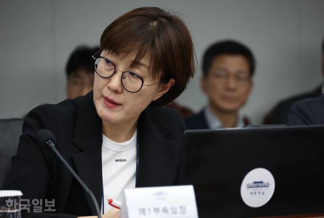 꼭꼭 숨은 김현지… 증인 채택 사실상 거부에 국감 자료 요구도 '묵묵부답'
