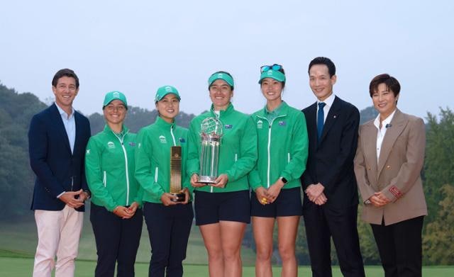 LPGA 국가대항전 '한화 라이프플러스 인터내셔널 크라운' 성료