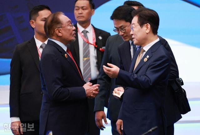 이 대통령, 아세안과 초국가범죄 공동 대응키로... '한반도 평화' 지지 견인도