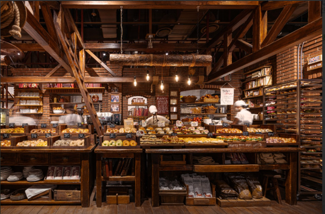 런던베이글뮤지엄 인천점 모습. 런던베이글 인천점 SNS 캡처.