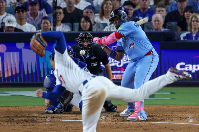 오타니도 결국 사람이었다...토론토, '투타' 오타니 울려