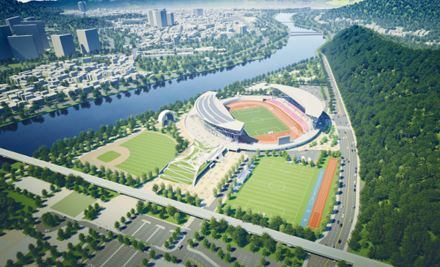 경기 광주시 종합운동장 공정률 91%… "내년 도종합체육대회 차질 없게"