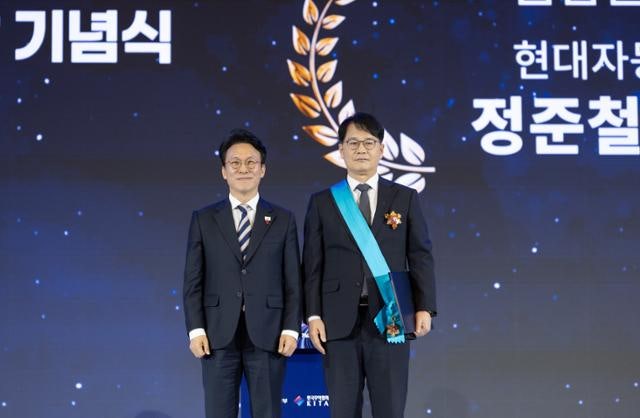 정준철 현대차 부사장 등 '금탑산업훈장' 수상…통상 리스크 뚫고 수출 성과