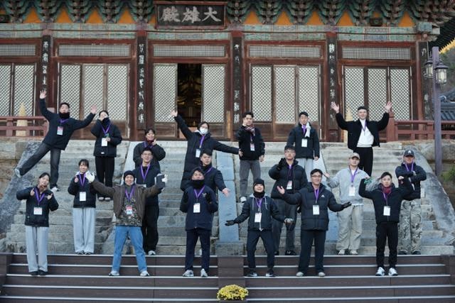 해사 생도, 지리산 화엄사에서 '캠플스테이'