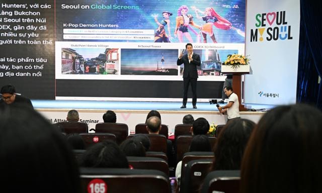 오세훈, 하노이대에 모인 학생 400여 명에 "서울은 인재 갈구"