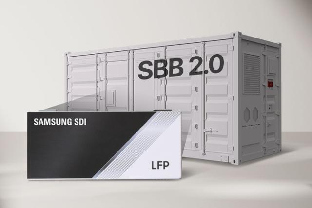 LFP 배터리가 탑재된 삼성SDI의 ESS 'SBB 2.0'.삼성SDI 제공