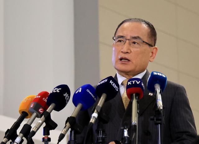 <b>위성락</b>, 대북정책 엇박자 논란에 "원보이스 낼 수 있게 노력"