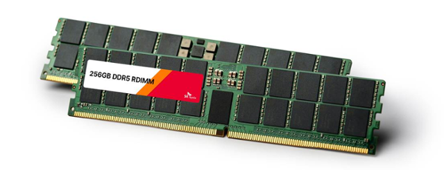 SK���̴н��� ������ �޸� 256GB DDR5 RDIMM. SK���̴н� ����