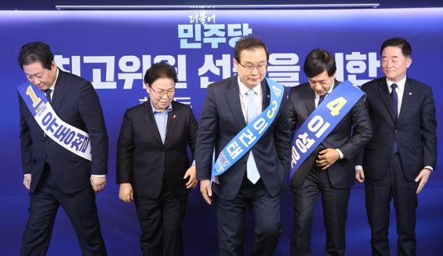 "지도부 흔들면 내란 세력"… '명·청 대결' 더 선명해진 민주당 최고위원 보선