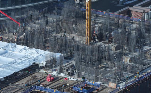 아파트 건설 현장.뉴스1