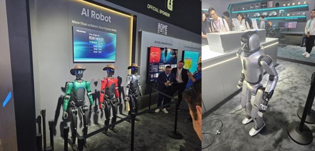 [현장]LG '클로이드'의 무대, 中 '할리'·'에이미'보다 한 수 위였다